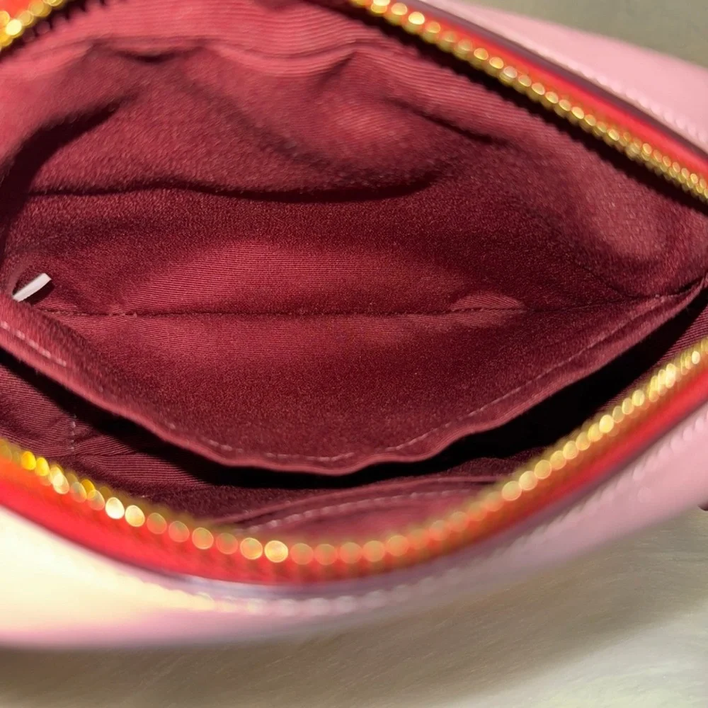 Coach Mini Jamie Camera Bag With Heart Cherry Print - Picture 9 of 12